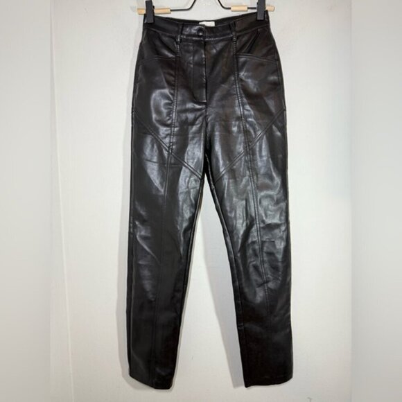 Aritzia Black Wilfred Rebel Pant size 0 - Picture 4 of 9